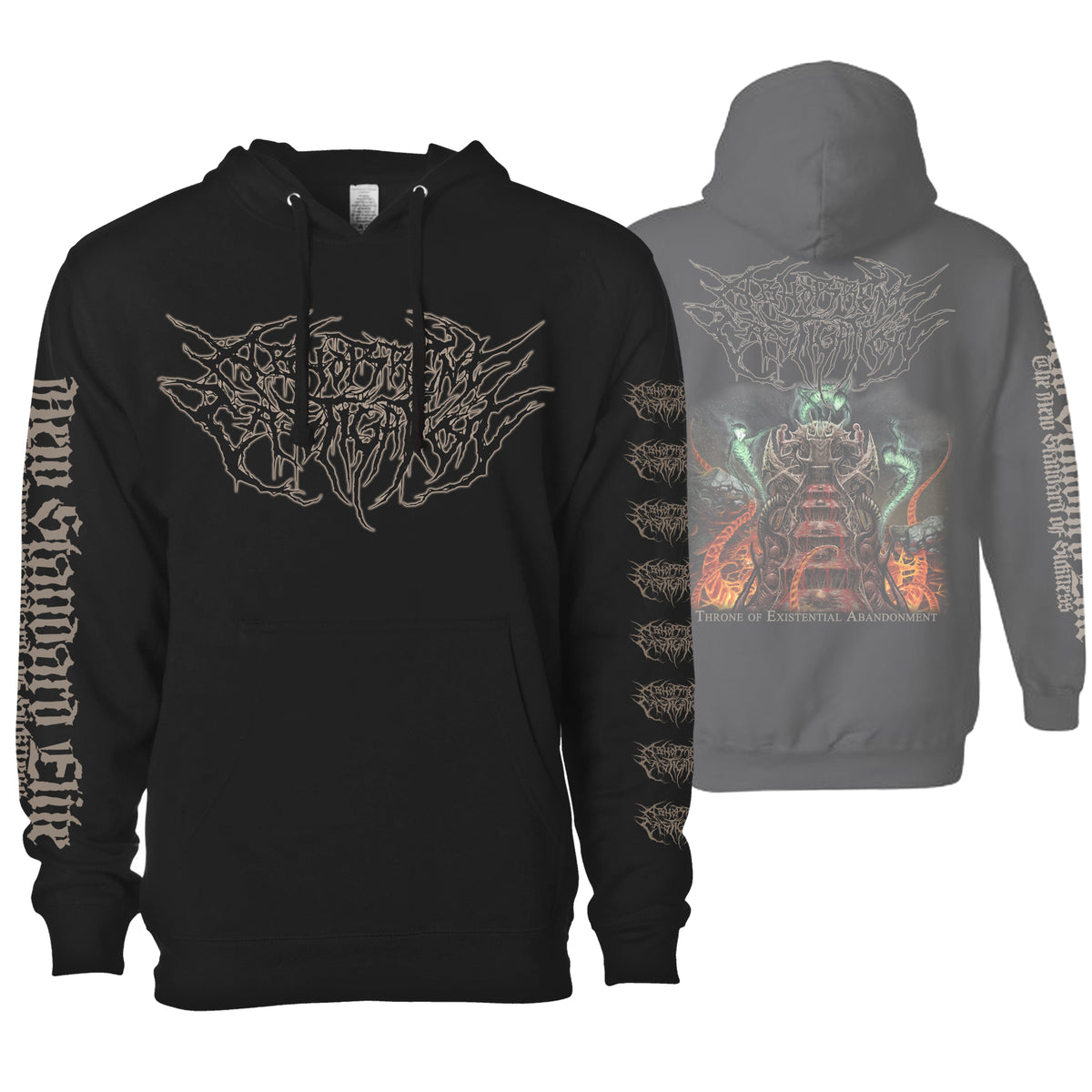 ABHORRENT CASTIGATION "THRONE OF EXISTENTIAL ABANDONMENT" HOODIE