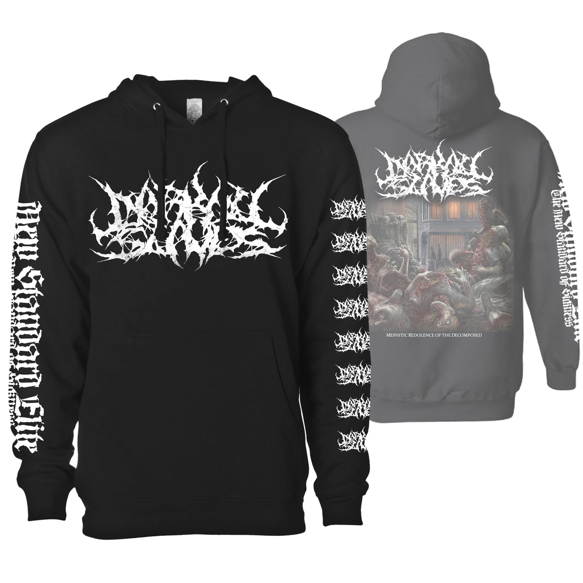 DARKALL SLAVES "MEPHITIC REDOLENCE" HOODIE