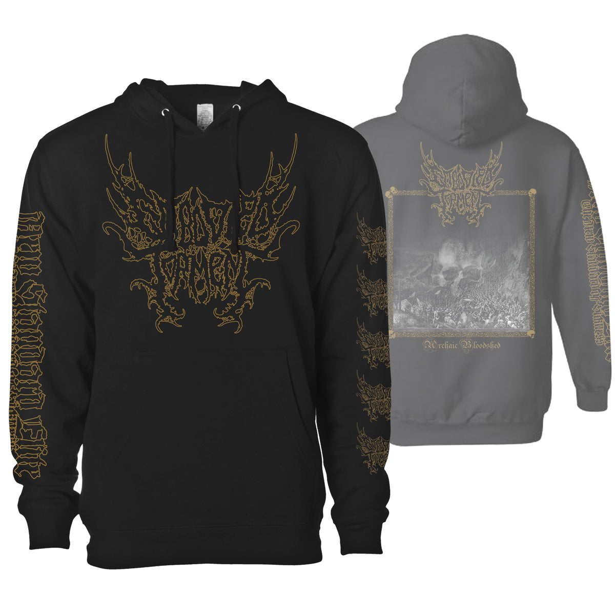 EMBODIED TORMENT "ARCHAIC BLOODSHED" HOODIE