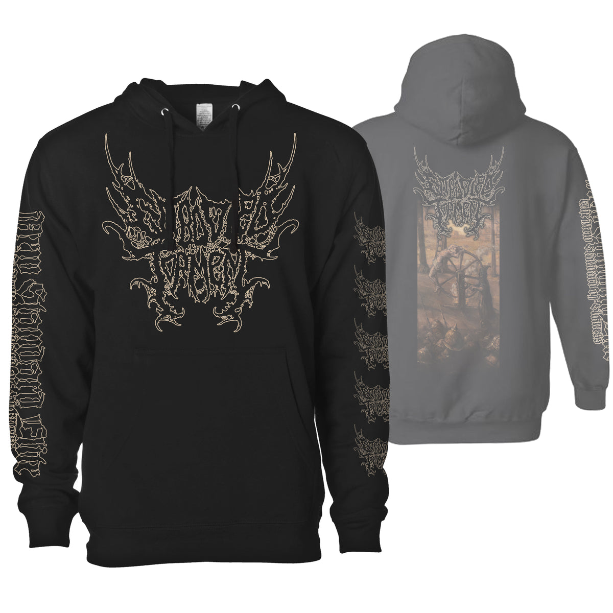 EMBODIED TORMENT "LITURGY OF RITUAL EXECUTION" HOODIE