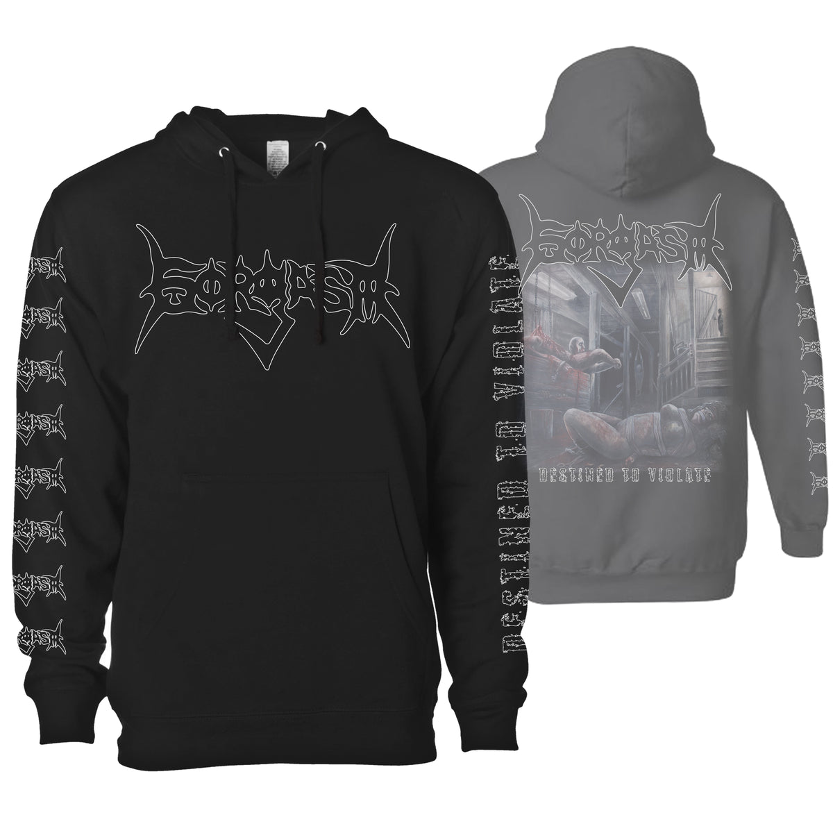 GORGASM "DESTINED TO VIOLATE" HOODIE