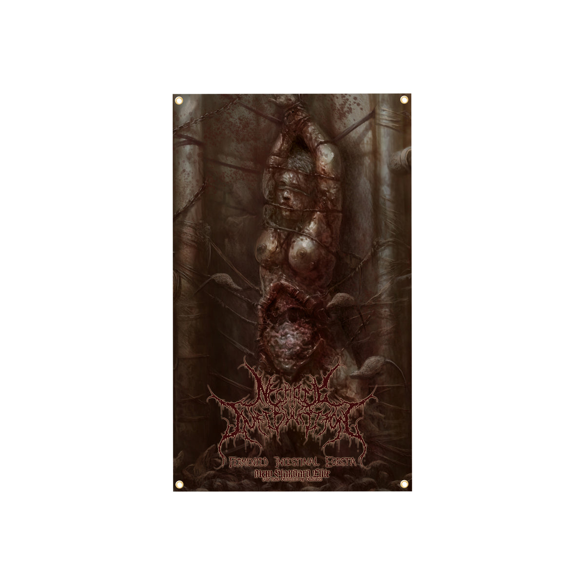NECROTIC INFIBULATION BANNER FLAG