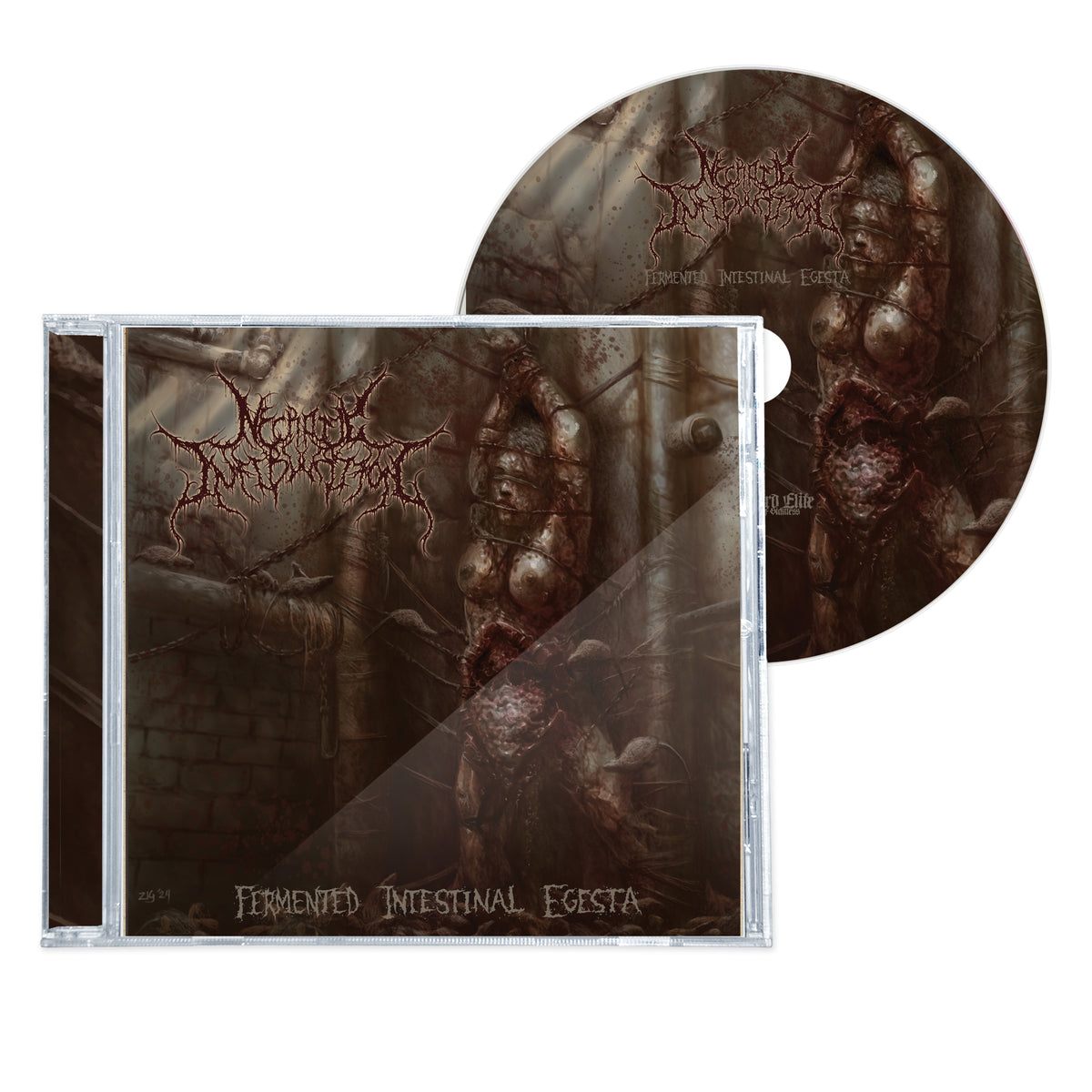 NECROTIC INFIBULATION "FERMENTED INTESTINAL EGESTA" CD