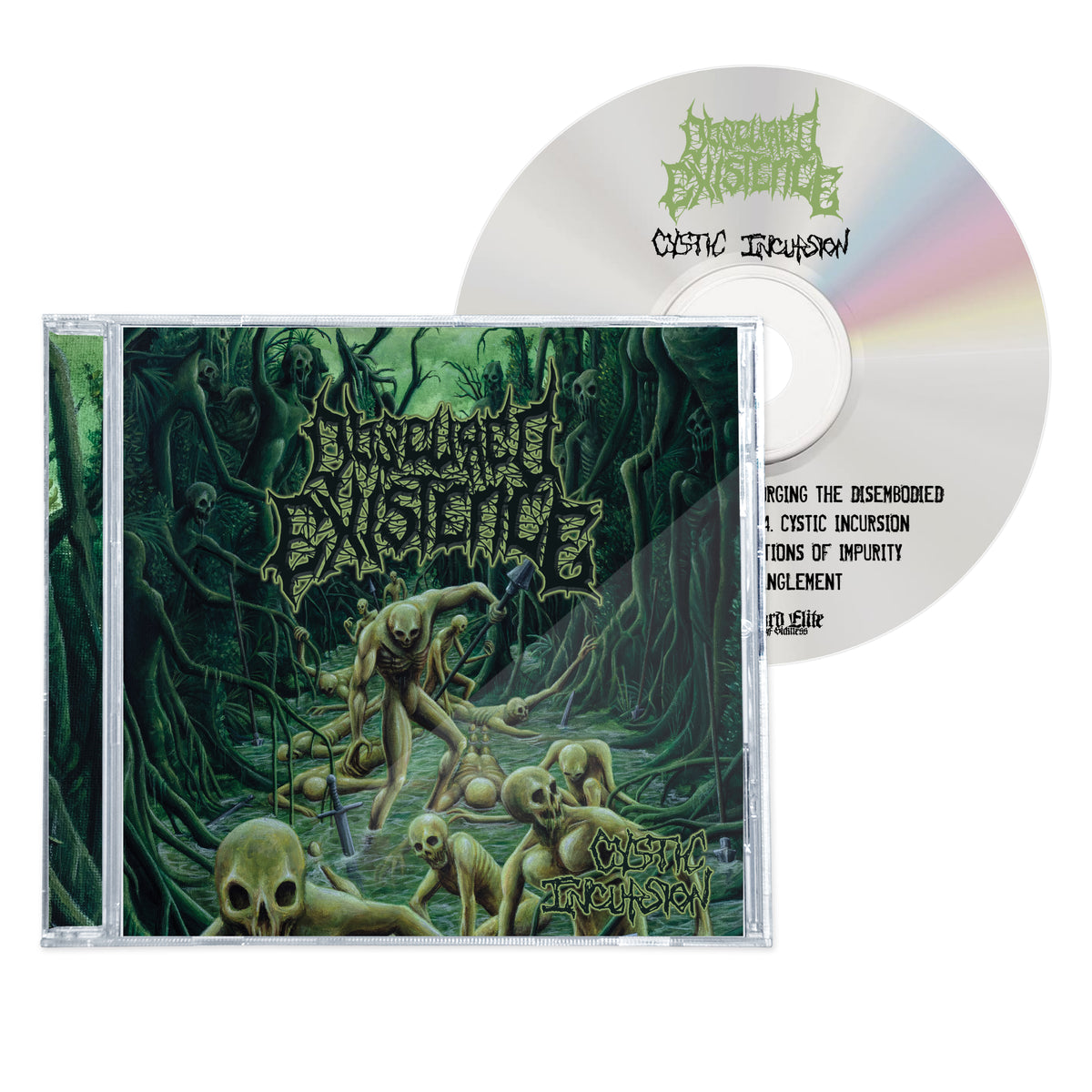 OBSCURED EXISTENCE "CYSTIC INCURSION" CD