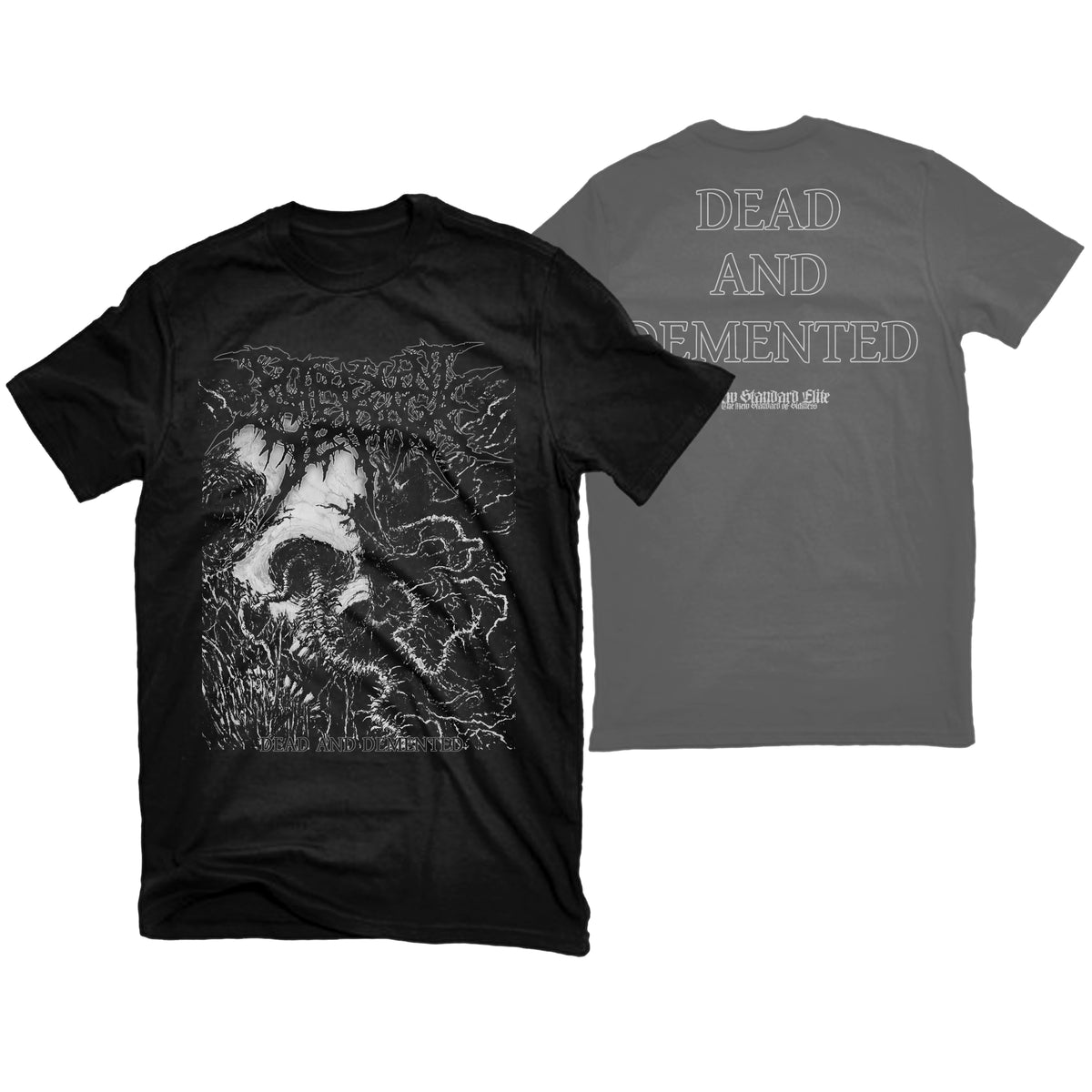 PUTRESCENT SEEPAGE "DEAD AND DEMENTED" T-SHIRT