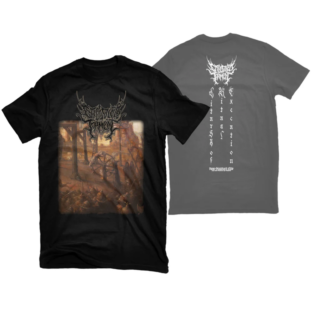 EMBODIED TORMENT "LITURGY OF RITUAL EXECUTION" T-SHIRT