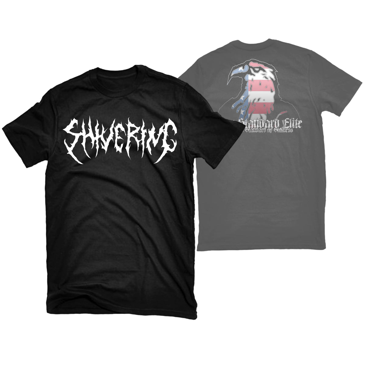 SHIVERING "LOGO" T-SHIRT