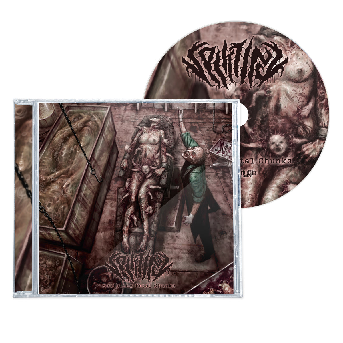 SPLITTING "SCULTPING FETAL CHUNKS" CD