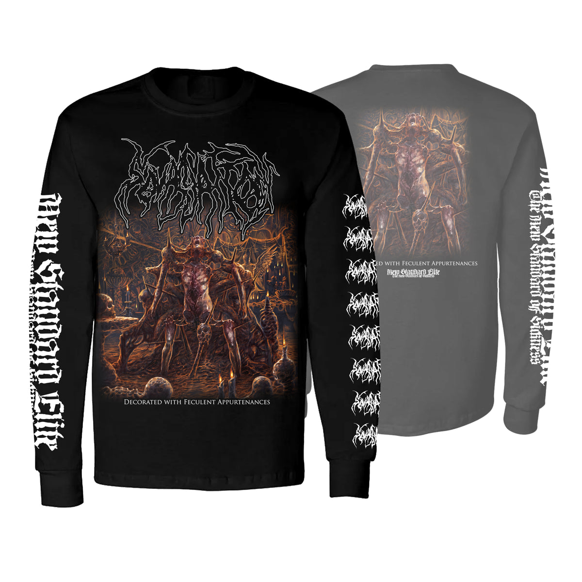 SQUASSATION "DECORATED WITH FECULENT APPURTENANCES" LONG SLEEVE