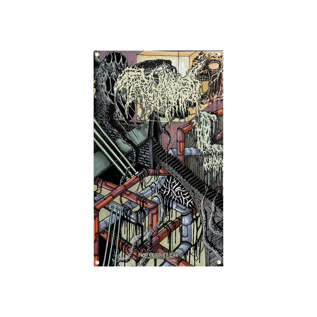 TRICHOMONIASIS "CONTAINMENT" BANNER FLAG