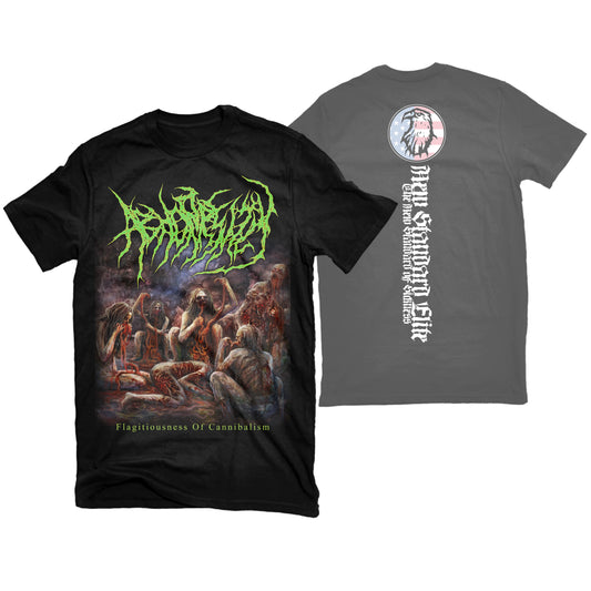 ABHORRENTLY "FLAGITIOUSNESS OF CANNIBALISM" T-SHIRT