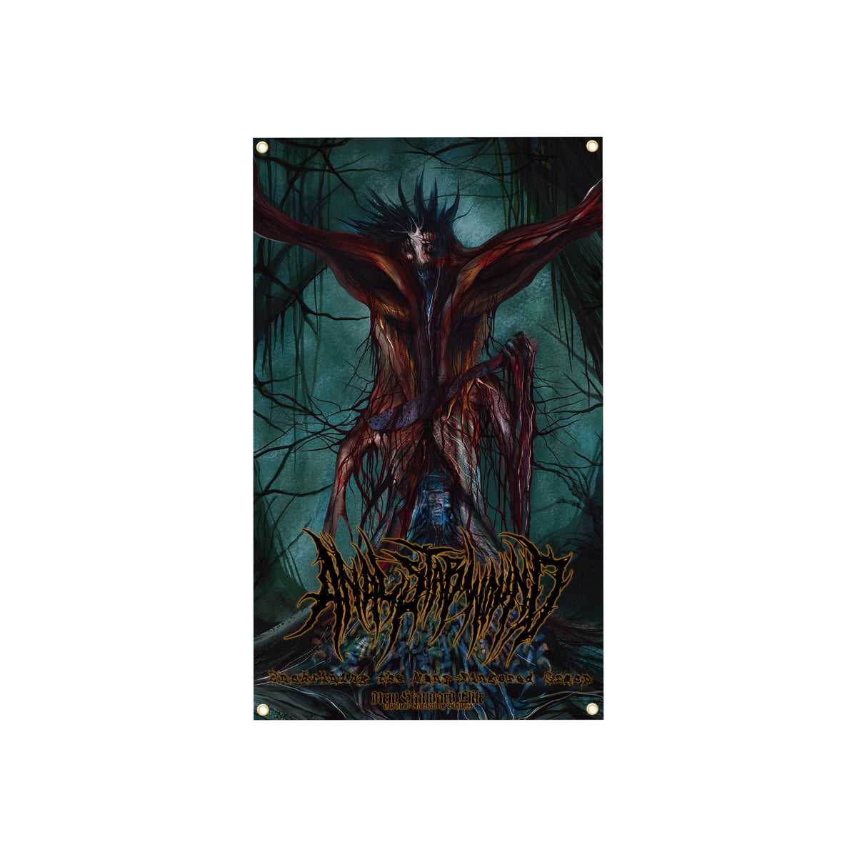 ANAL STABWOUND "ENSHRINING" BANNER FLAG
