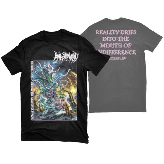 ANAL STABWOUND "REALITY DRIPS INTO THE MOUTH OF INDIFFERENCE" T-SHIRT