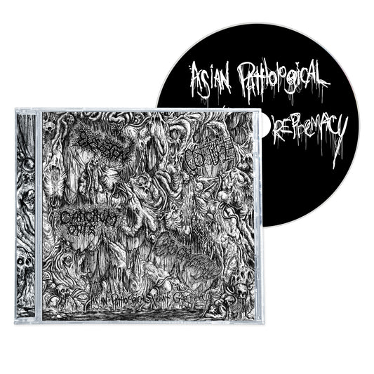 ASIAN PATHOLOGICAL VOMIT GOREPREMACY 4-WAY SPLIT CD