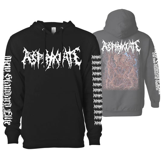 ASPHYXIATE "SELF TRANSFORM FROM DECAYED FLESH" HOODIE