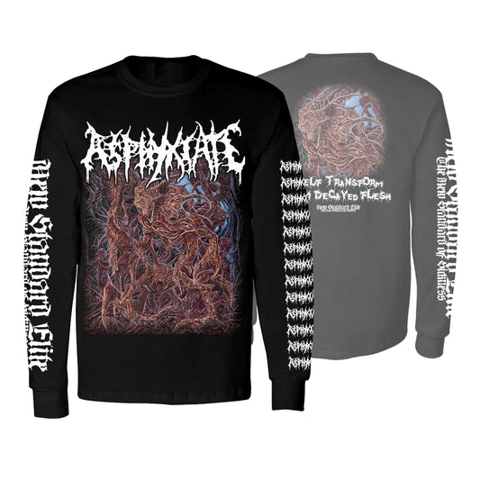 ASPHYXIATE "SELF TRANSFORM FROM DECAYED FLESH" LONG SLEEVE