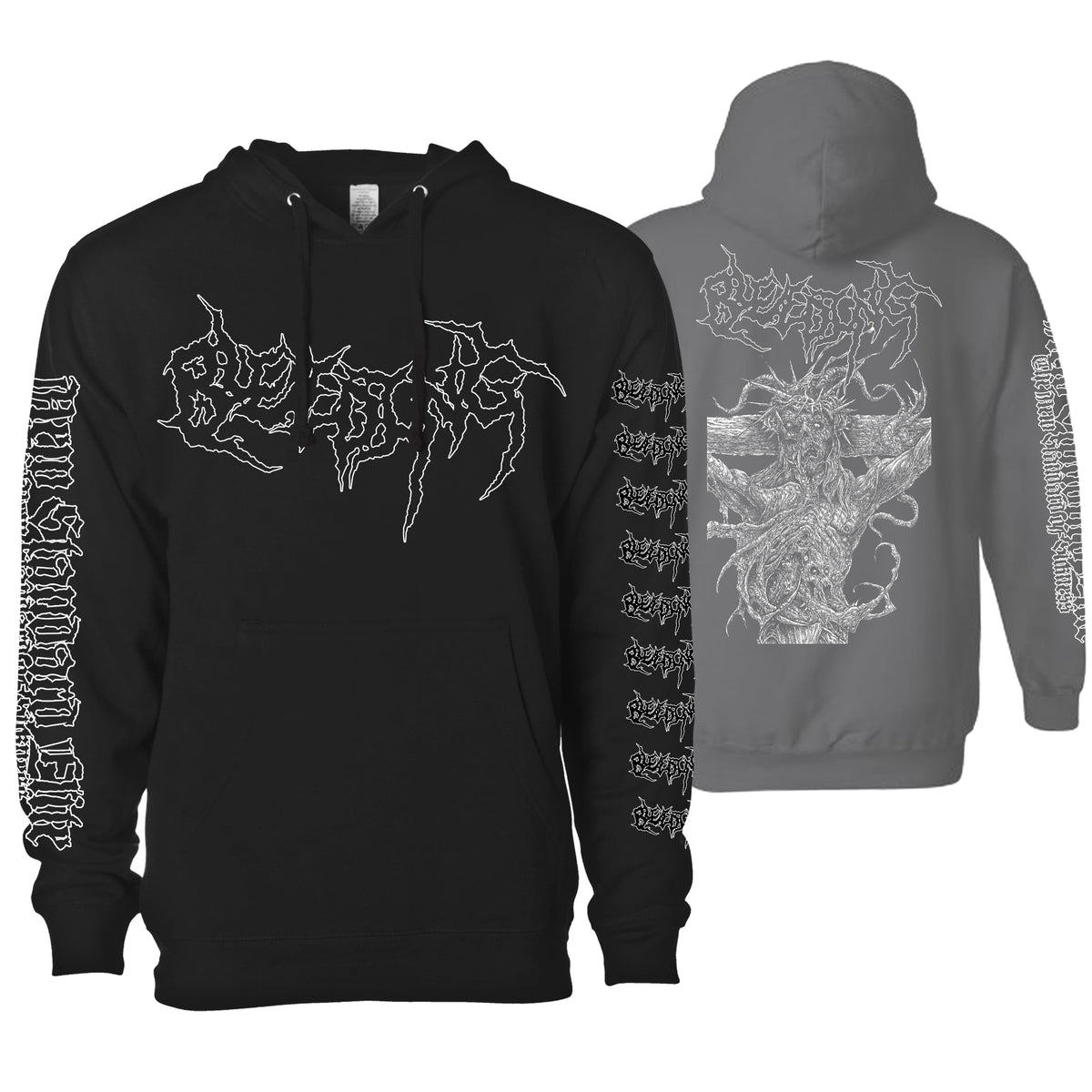 BLEEDING "EVACUATED VASCULAR DRIPPAGE" HOODIE
