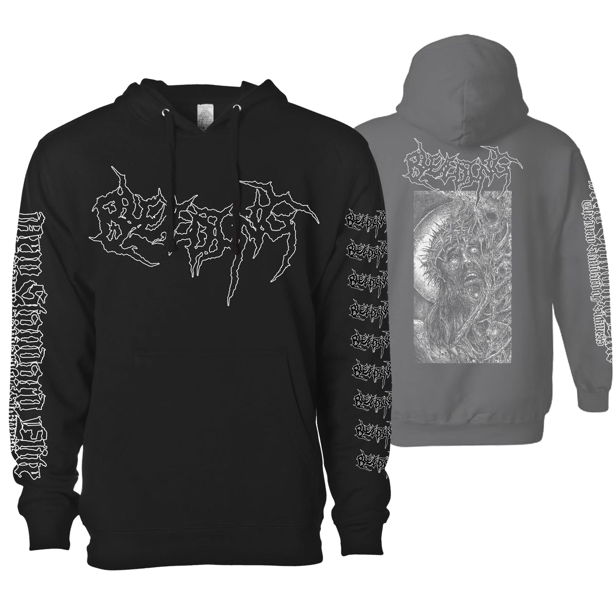 BLEEDING "VITAL PULMONARY DEPLETION" HOODIE