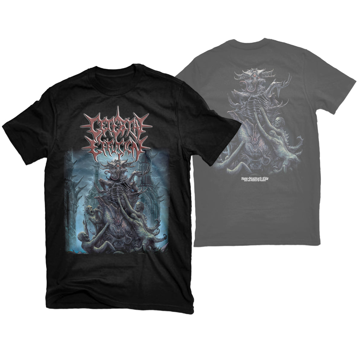 CEREBRAL EFFUSION "IDOLATRY OF THE UNETHICAL" T-SHIRT