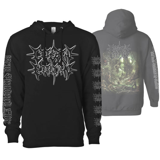 CEREBRAL EFFUSION "OMINOUS FLESH DISCIPLINE" HOODIE