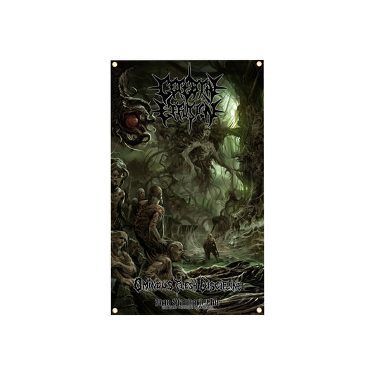 CEREBRAL EFFUSION "OMINOUS" BANNER FLAG
