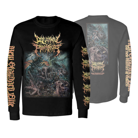 DELUSIONAL PARASITOSIS "REGURGITATING INTESTINAL ROT" LONG SLEEVE
