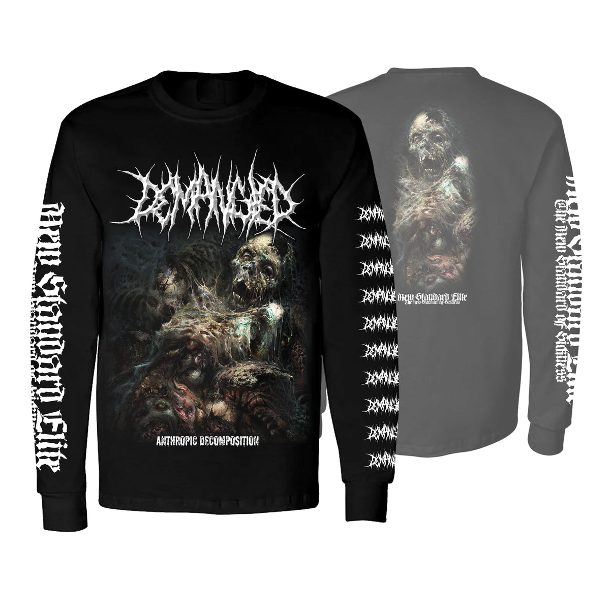 DEMANGLED "ANTHROPIC DECOMPOSITION" LONG SLEEVE