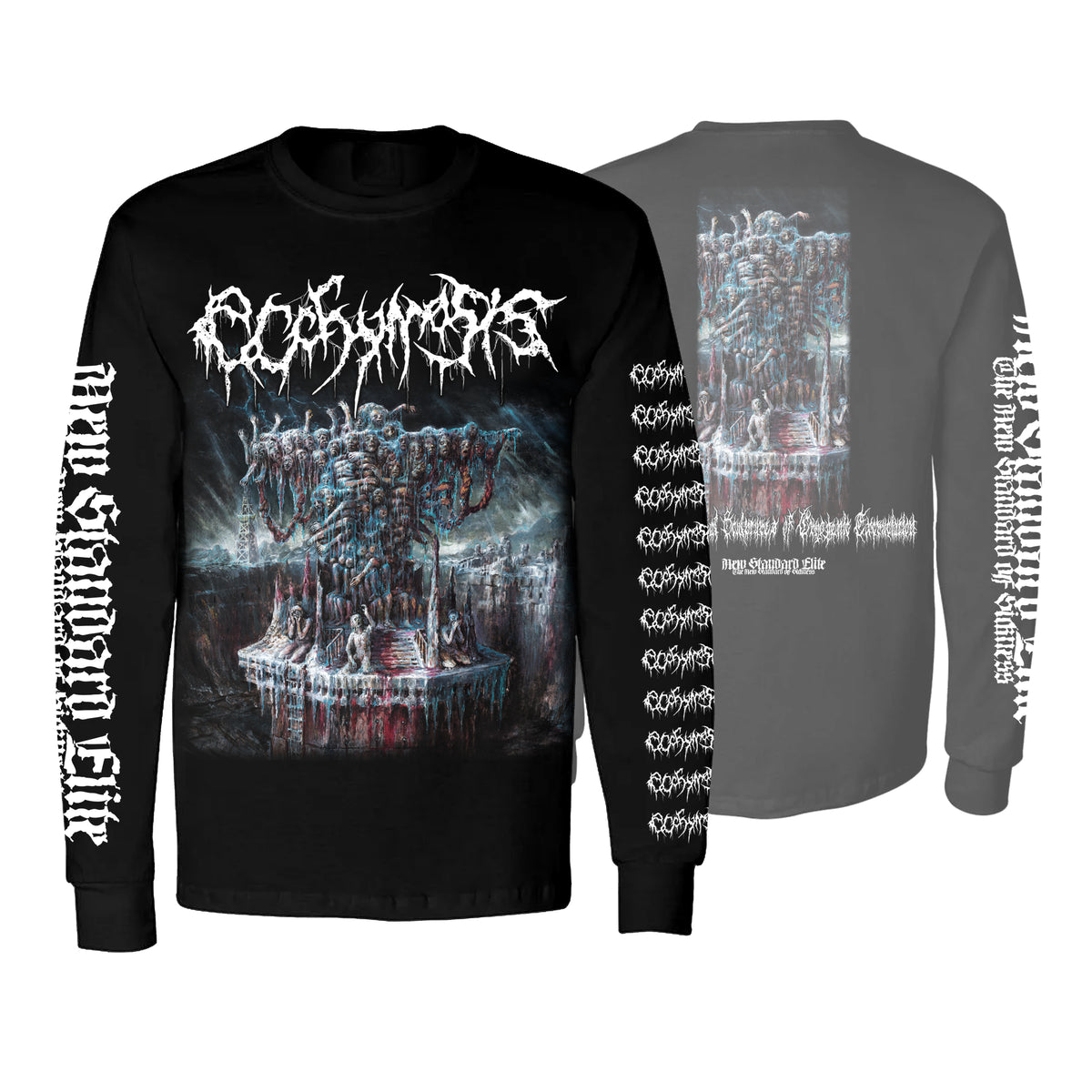 ECCHYMOSIS "THANATOCORPOREAL SCULPTURES OF CRYOGENIC EXCRUCIATION" LONG SLEEVE