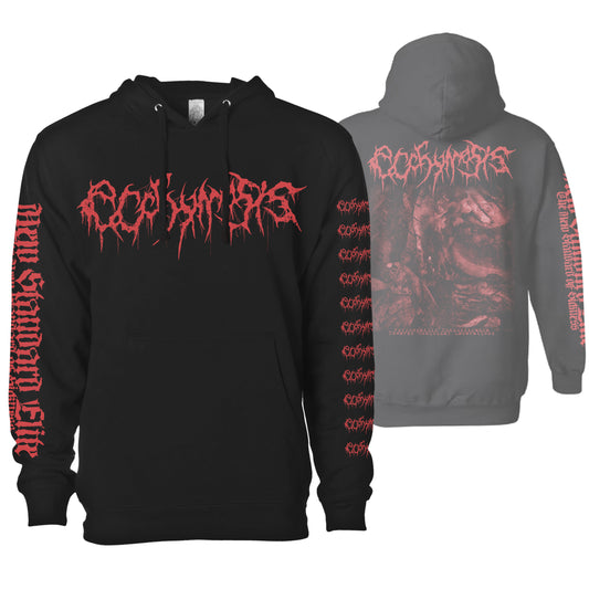 ECCHYMOSIS "PSYCHOPATHIC CONCUPISCENCE TOWARDS HOMICIDAL LACERATIONS" HOODIE