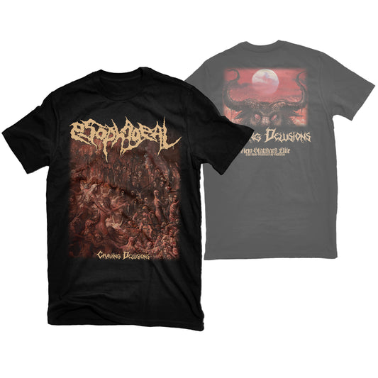 ESOPHAGEAL "CRAVING DELUSIONS" T-SHIRT