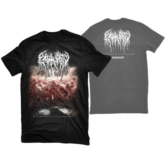 EXHAURITY "ELUCIDATIONS ON FLESH PARADOXES" T-SHIRT