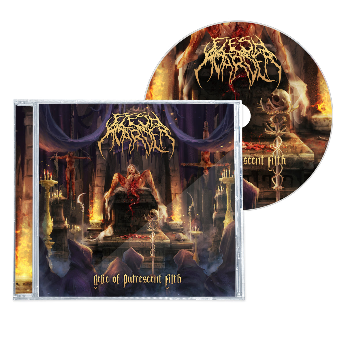 FLESH HOARDER "RELIC OF PUTRESCENT FILTH" CD