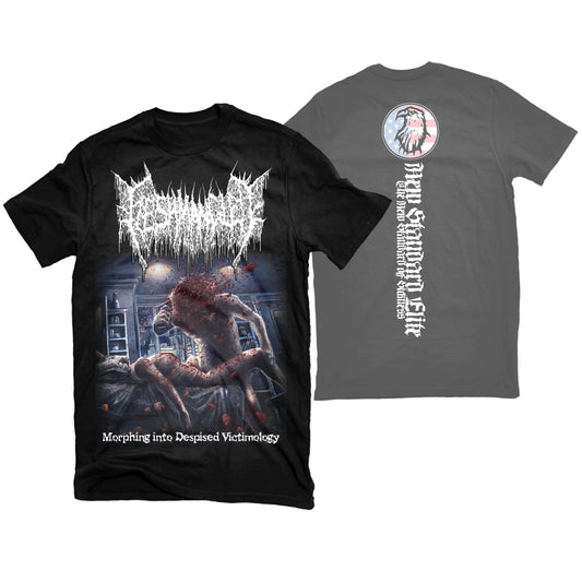FLESHMANGLED "MORPHING INTO DESPISED VICTIMOLOGY" T-SHIRT