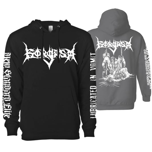 GORGASM "LUBRICATED IN VOMIT" HOODIE