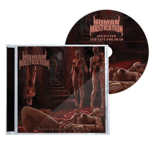 HUMAN MASTICATION "ASSAULTED AND LEFT FOR DEAD" CD