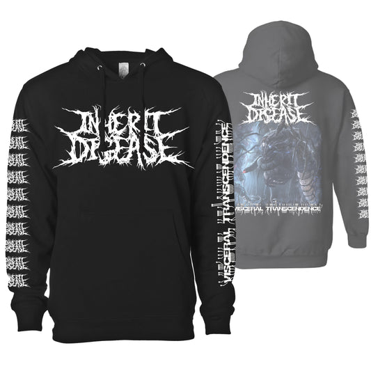 INHERIT DISEASE VISCERAL TRANSCENDENCE" HOODIE