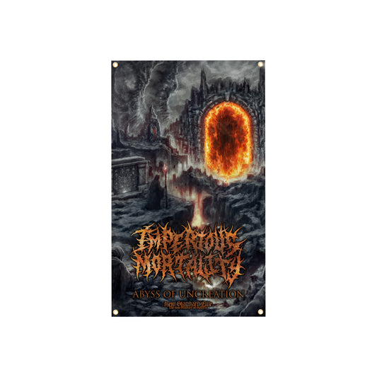 IMPERIOUS MORTALITY BANNER FLAG