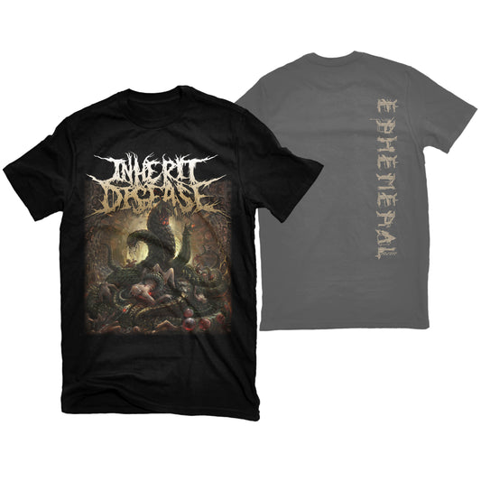 INHERIT DISEASE "EPHEMERAL" T-SHIRT