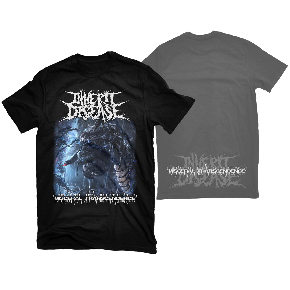 INHERIT DISEASE "VISCERAL TRANSCENDENCE" T-SHIRT