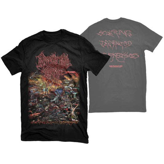 INTESTINAL SODOMY "SCULPTING DEMENTED PERVERSITIES" T-SHIRT
