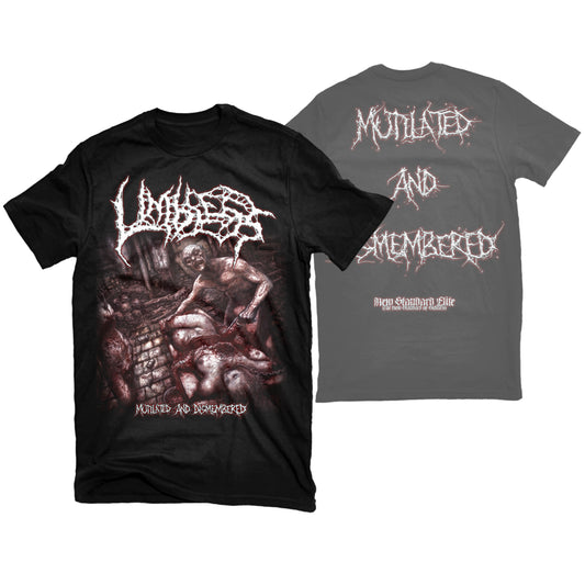 LIMBLESS "MUTILATED AND DISMEMBERED" T-SHIRT