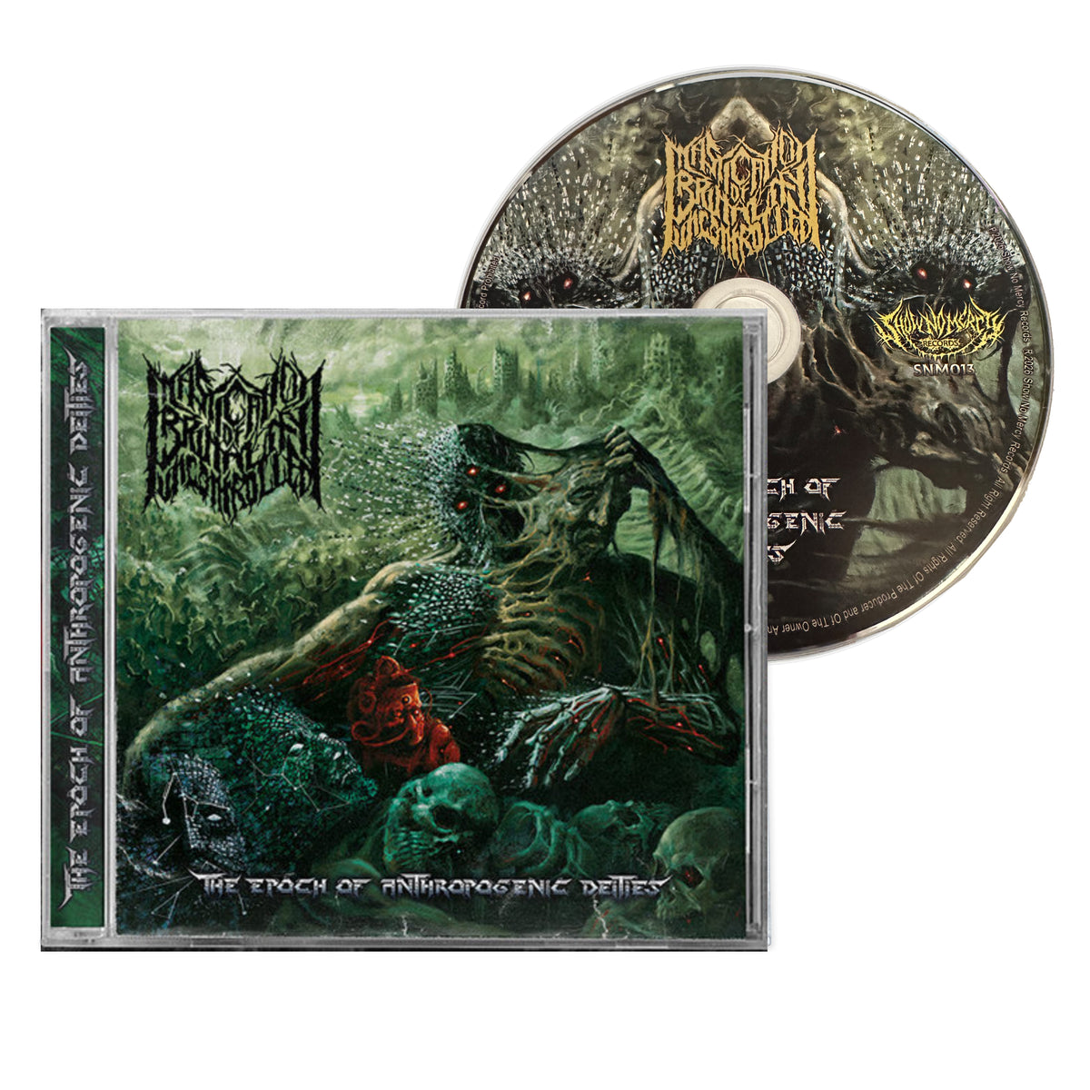 MASTICATION OF BRUTALITY UNCONTROLLED "THE EPOCH OF ANTHROPOGENIC DEITIES" CD