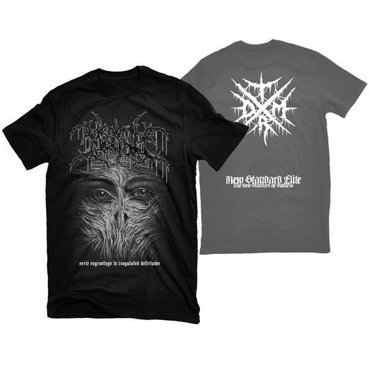 MESHUM "EERIE ENGRAVINGS IN COAGULATED DELIRIUMS" T-SHIRT