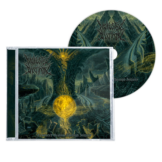MOLESTED DIVINITY "DESOLATED REALMS THROUGH INIQUITY" CD