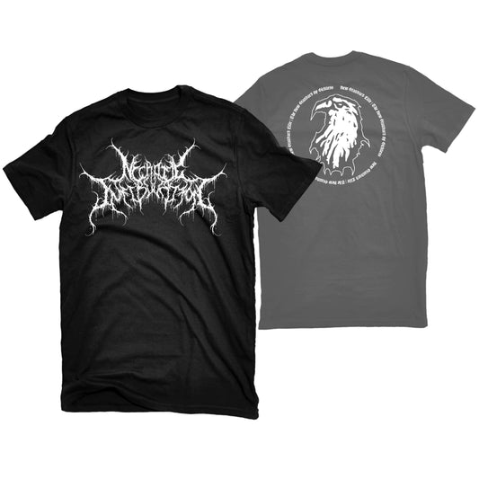 NECROTIC INFIBULATION "WHITE LOGO" T-SHIRT