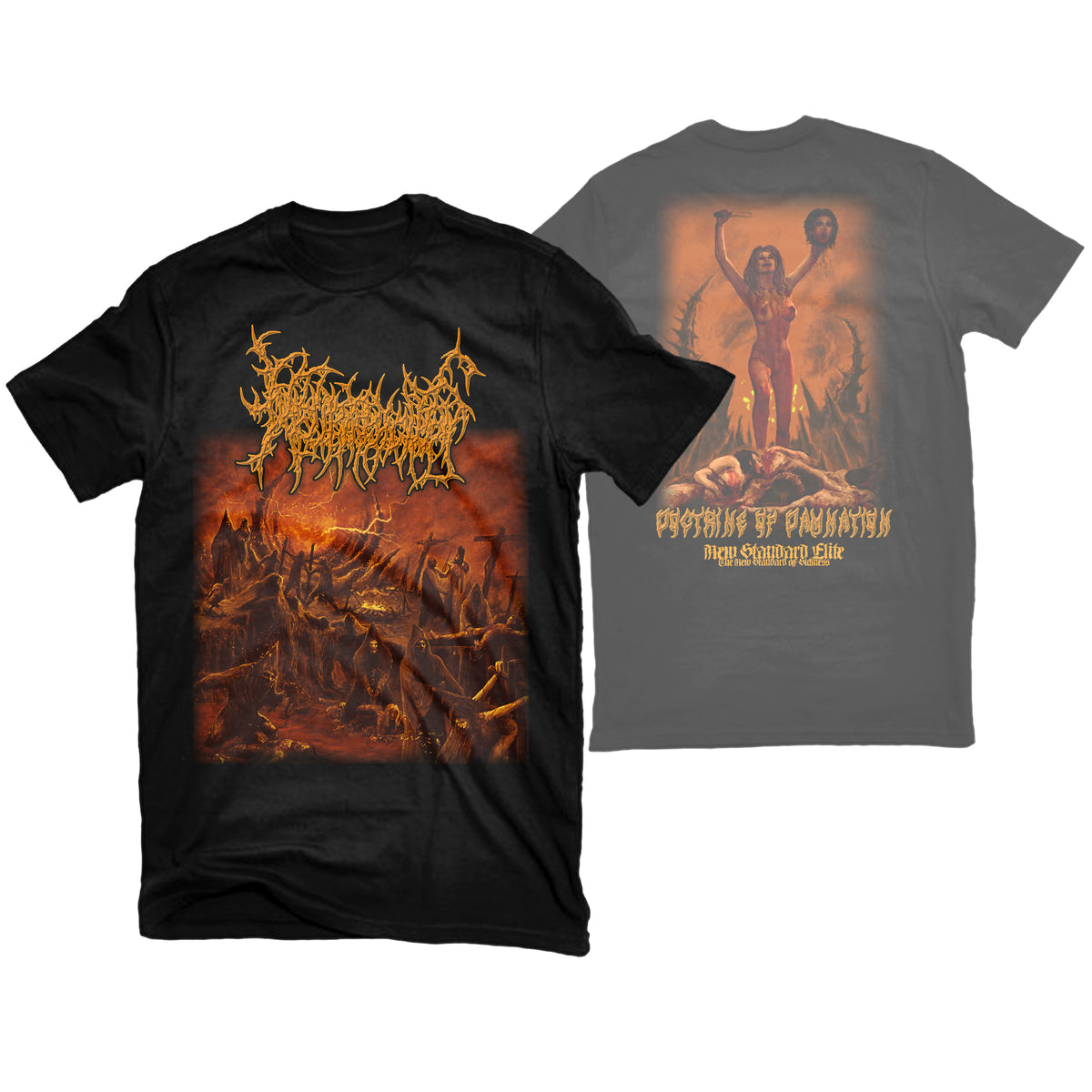 NEUROPSYCHOSIS "DOCTRINE OF DAMNATION" T-SHIRT