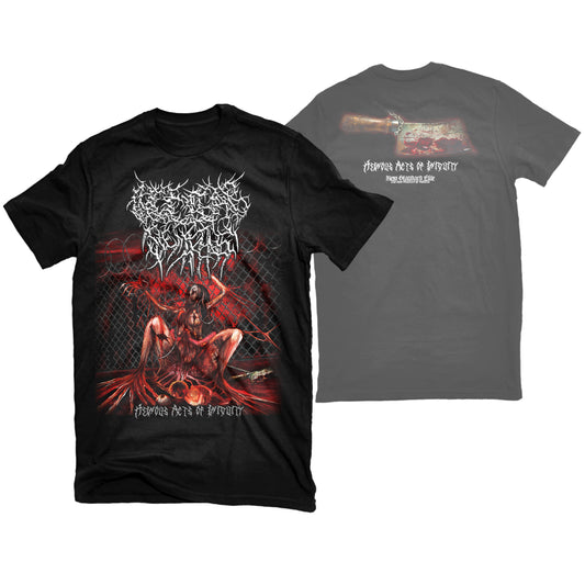 NUCLEAR REMAINS "HEINOUS ACTS OF INIQUITY" T-SHIRT