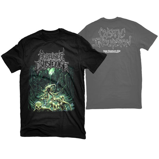 OBSCURED EXISTENCE "CYSTIC INCURSION" T-SHIRT