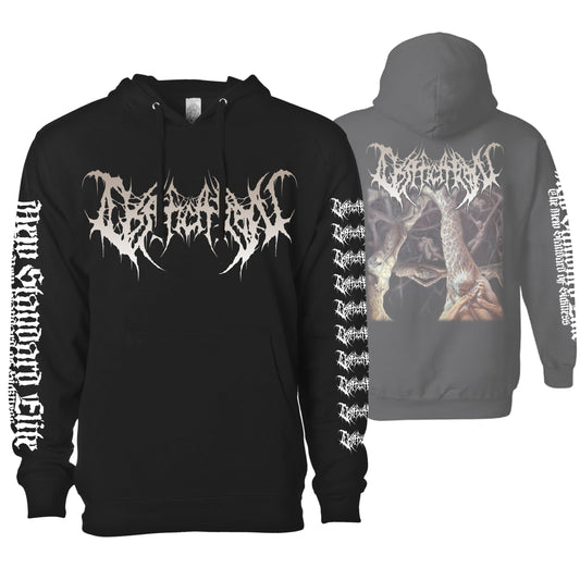 OSSIFICATION "FROM THE SUPPURATE BOWELS OF INNERMOST EARTH" HOODIE