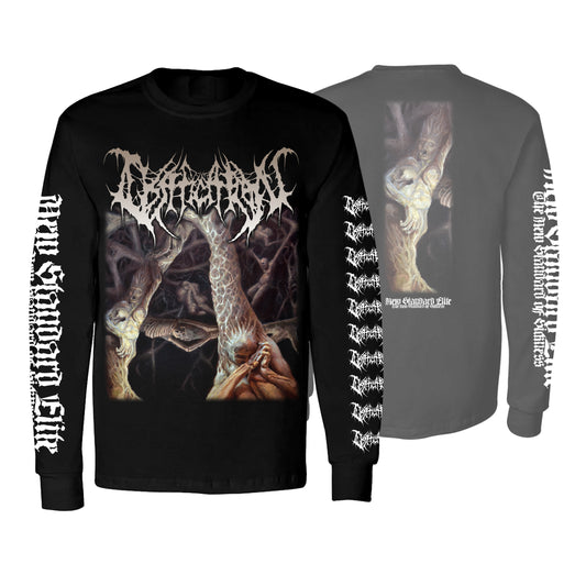 OSSIFICATION "FROM THE SUPPURATE BOWELS OF INNERMOST EARTH" LONG SLEEVE
